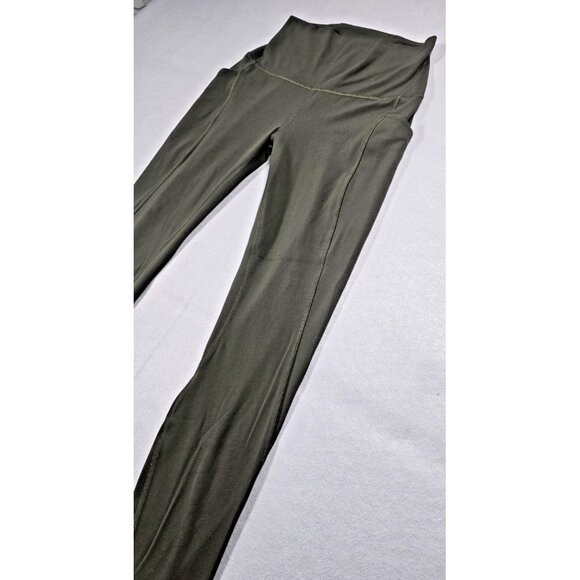 Lululemon Align High-Rise Pant 25” Dark Green Size 6 Women’s Yoga Leggings - Picture 3 of 16